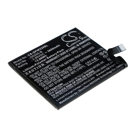 Bsc Preferred Google G020C Pixel 3A XL Mobile Phone Replacement Battery CS-GPW330SL